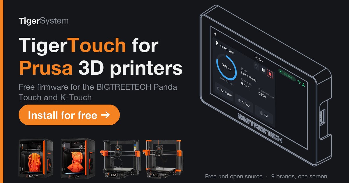 Tiger Touch: prusa